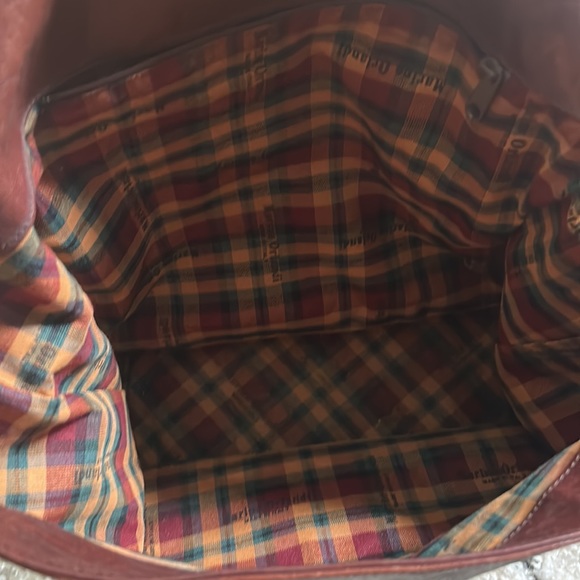 vintage Marino Orlandi Shoulder bag leather boho purse - Picture 8 of 8